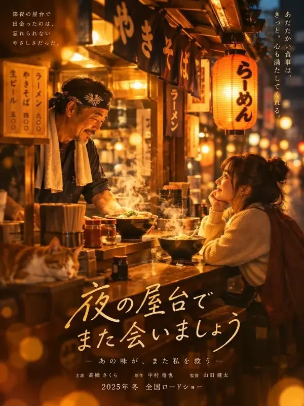 黄果短剧官网《云边的深夜食堂》封面